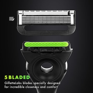 Foto 4 | Foto 4 | Recambios Para Cuchillas De Afeitar Gillette Labs, 9 Recambios Para Hombre - Venta Internacional.