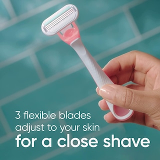 Foto 2 | Foto 2 | Maquinillas De Afeitar Desechables Gillette Venus Sensitive Para Mujer, 6 Unidades - Venta Internacional.