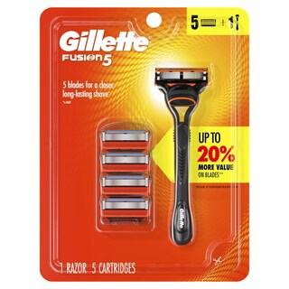 Foto 1 | Foto 1 | Rastrillo Gillette Fusion para Hombre - 5 Recambios De Cuchillas - Venta Internacional