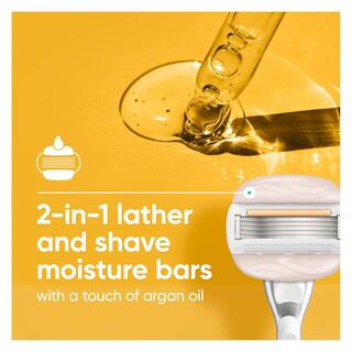 Foto 4 | Foto 4 | Razor Venus Moistureglide Para Mujer Con 2 Recambios Y Soporte - Venta Internacional.