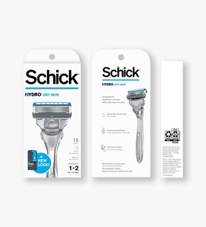 Foto 1 | Foto 1 | Razor Schick Hydro Dry Skin De 5 Cuchillas Con 2 Cuchillas De Repuesto - Venta Internacional.