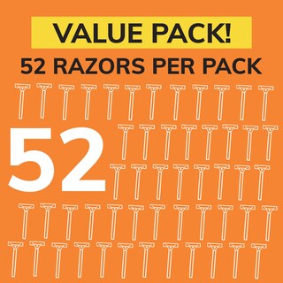 Foto 2 | Foto 2 | Razors Bic Sensitive Desechable Para Hombre, 1 Hoja, 52 Unidades - Venta Internacional.