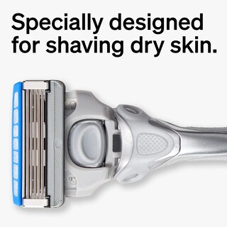 Foto 2 | Foto 2 | Razor Schick Hydro Dry Skin Para Hombre Con 5 Hojas De Afeitar - Venta Internacional.