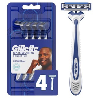 Foto 1 | Foto 1 | Maquinillas De Afeitar Desechables Gillette Skinguard Para Hombre, 4 Unidades - Venta Internacional.