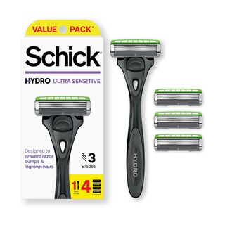Foto 1 | Foto 1 | Razor Schick Hydro Slim Head Sensitive Para Hombre Con 4 Cuchillas - Venta Internacional.