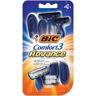 Foto 1 | Foto 1 | Maquinillas De Afeitar Desechables Bic Comfort 3 Advance Para Hombre, Paquete De 4 - Venta Internacional.