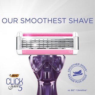 Foto 3 | Foto 3 | Razors Bic Soleil Click 5 Para Mujer, 1 Mango, 10 Cartuchos - Venta Internacional.