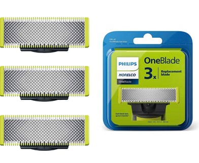 Foto 1 | Foto 1 | Cuchillas de Repuesto Philips Norelco Oneblade 3 Piezas - Venta Internacional