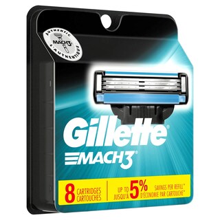 Foto 1 | Foto 1 | Cartuchos De Repuesto Gillette Mach3 8 Unidades - Venta Internacional.