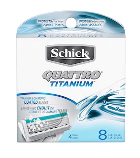 Foto 1 | Foto 1 | Recambios De Cuchillas De Afeitar Schick Quattro Titanium Para Hombre 8 Unidades - Venta Internacional.