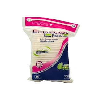 Foto 1 | Foto 1 | Aplicadores De Algodón Protec Limpiecitos 300 Piezas