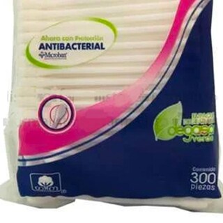 Foto 3 | Foto 3 | Aplicadores De Algodón Protec Limpiecitos 300 Piezas