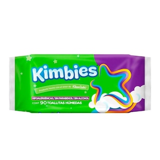 Foto 1 | Foto 1 | Toallitas Húmedas Kleenbebé Kimbies 90 Piezas