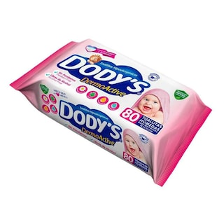 Foto 3 | Foto 3 | Toallitas Húmedas Dody's Dermoactive Rosa 80 Piezas