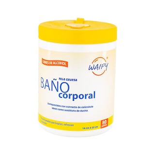 Foto 2 | Foto 2 | 3 Pack De Paños Para Baño Corporal - 240 Toallitas Húmedas - Pack De 3 Botes Jumbos | Paños Para Enfermos - Limpieza, Refresco Y