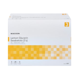 Foto 6 | Foto 6 | Bastoncillo Oral Con Glicerina Y Limón Swabsticks Mckesson, 25 Unidades - Venta Internacional.