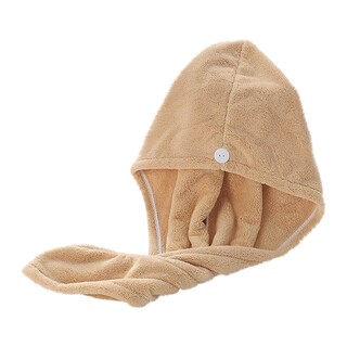 Foto 1 | Foto 1 | Gorro De Ducha Para Cabello Seco Terciopelo Coral Para Mujeres Hombres Y Adolescentes - Venta Internacional.