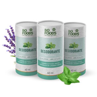 Foto 1 | Foto 1 | Desodorante Natural Lavanda y Menta sin Aluminio Pack X3