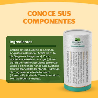 Foto 3 | Foto 3 | Desodorante Natural Lavanda y Menta sin Aluminio Pack X3