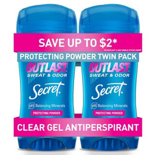Foto 1 | Foto 1 | Desodorante Antitranspirante Secret Outlast 2 Piezas - Venta Internacional