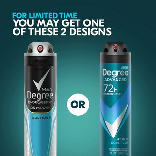 Foto 4 | Foto 4 | Desodorante Degree Advanced Cool Rush de 3 Piezas-Venta Internacional