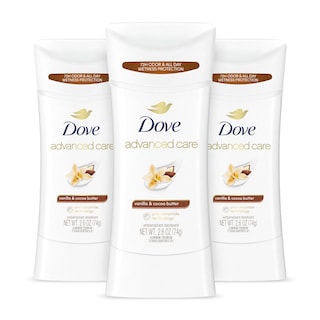 Foto 1 | Foto 1 | Desodorante Dove Advanced Care Vanilla & Cocoa Butter de 3 Piezas-Venta Internacional