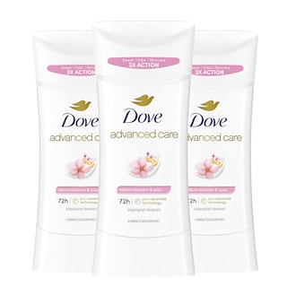 Foto 1 | Foto 1 | Desodorante Antitranspirante Dove Advanced Care Sakura 3 Piezas-Venta Internacional