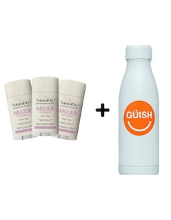 Foto 1 | Foto 1 | Desodorante Naturaldry En Barra Natural + Gratis Termo Güish De Regalo