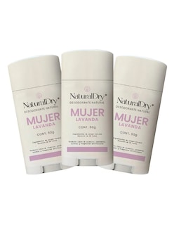 Foto 2 | Foto 2 | Desodorante Naturaldry En Barra Natural + Gratis Termo Güish De Regalo