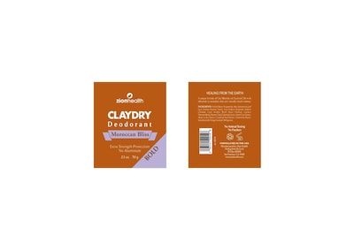 Foto 2 | Foto 2 | Desodorante Zion Health Adama Clay Dry Moroccan Bliss 70 G - Venta Internacional
