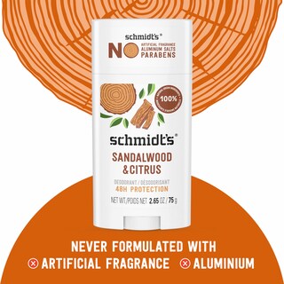 Foto 3 | Foto 3 | Desodorante Schmidt's Sandalwood & Citrus 4 Pack - Venta Internacional