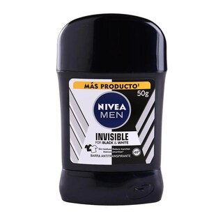 Foto 1 | Foto 1 | Desodorante Para Caballero Nivea Men Black And White Invisible 48h Barra 50g