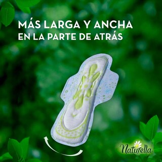 Foto 3 | Foto 3 | Toallas Femeninas Naturella Nocturna con Alas 14 Piezas