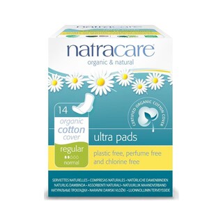 Foto 1 | Foto 1 | Almohadillas Femeninas Natracare De Algodón Natural Ultraregular, 14 Unidades - Venta Internacional.