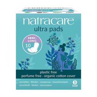 Foto 1 | Foto 1 | Ultra Pads Natracare, Delgadas, Largas, Con Alas, 10 Almohadillas - Venta Internacional.