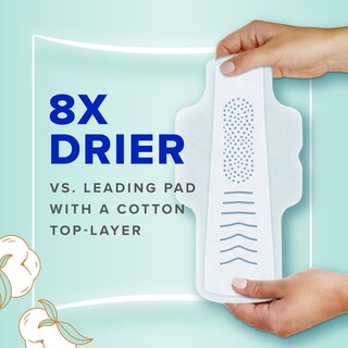 Foto 4 | Foto 4 | Almohadillas Femeninas Always Pure Cotton Flexfoam Tamaño 3 X 66 - Venta Internacional.