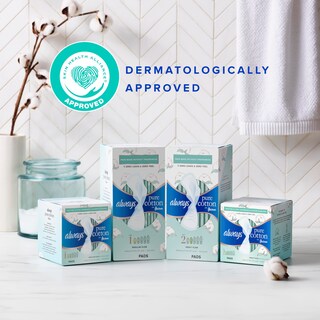 Foto 7 | Foto 7 | Almohadillas Femeninas Always Pure Cotton Flexfoam Tamaño 3 X 66 - Venta Internacional.