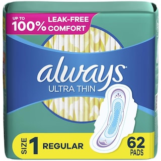 Foto 1 | Foto 1 | Almohadillas Sanitarias Always Ultrafinas Con Alas Flexibles Tamaño 1 - Venta Internacional.