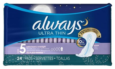 Foto 1 | Foto 1 | Almohadillas Sanitarias Always Ultrafinas Tamaño 5 — 24 Unidades (paquete De 3) - Venta Internacional.