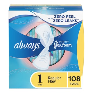 Foto 1 | Foto 1 | Almohadillas Femeninas Always Infinity Talla 1 Regular 108 Unidades - Venta Internacional.