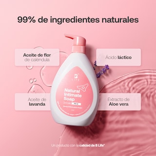 Foto 2 | Foto 2 | Jabón Íntimo 740 ml con Ingredientes Naturales Natural Intimate Soap B Life para Mujer