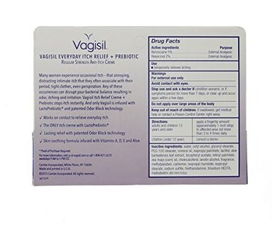 Foto 2 | Foto 2 | Crema Contra La Picazón Vagisil Maximum Strength 30 Ml - Venta Internacional.