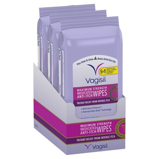 Foto 1 | Foto 1 | Toallitas Vaginales Femeninas Vagisil Medicadas Contra La Picazón X60 - Venta Internacional.