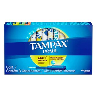 Foto 1 | Foto 1 | Tampones Tampax Pearl Regular 8 Piezas