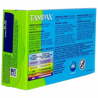 Foto 6 | Foto 6 | Tampones Tampax Flushable Super 10, Paquete De 3 - Venta Internacional.