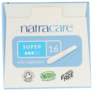 Foto 6 | Foto 6 | Tampones Natracare Organic Cotton Super Con Aplicador De Cartón - Venta Internacional.