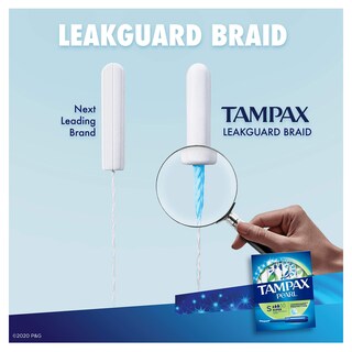 Foto 7 | Foto 7 | Tampones Tampax Pearl Plastic Super Absorbency X18 - Venta Internacional.