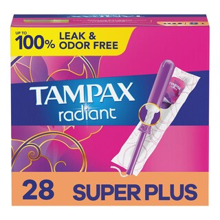 Foto 1 | Foto 1 | Tampones Tampax Radiant Super Plus Absorbency 84 Unidades - Venta Internacional.