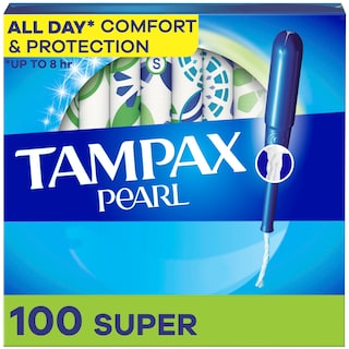 Foto 1 | Foto 1 | Tampones Tampax Pearl Super Absorbency 100 Unidades 2 Paquetes - Venta Internacional.