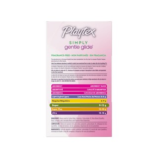 Foto 7 | Foto 7 | Tampones Playtex Simply Gentle Glide Super Absorbency X36 - Venta Internacional.